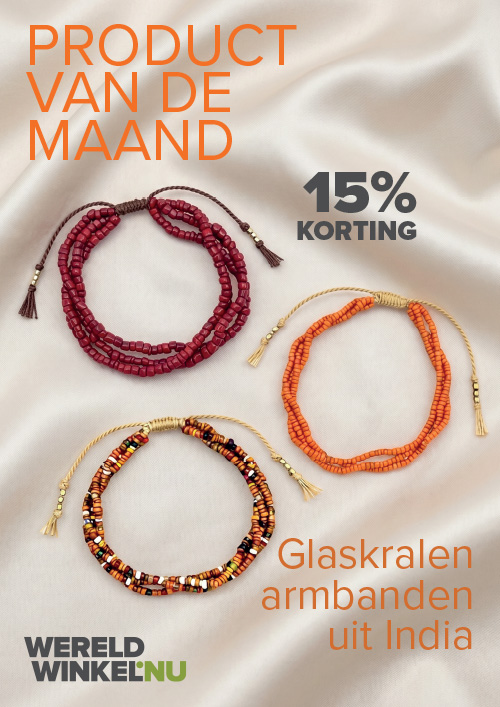 glaskralen armbanden
